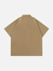 Big Pocket Zipper Shirt