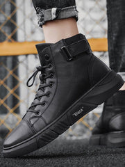 Function Bandage PU Martin Boots