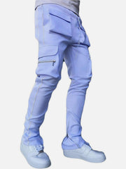 Function Reflective Strip Multi Pockets Pants