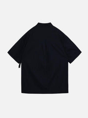 Darkwear Ribbon Short Sleeve Shirt