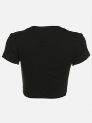 Dark Hollow Chain Short Sleeve T Shirt