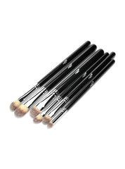 Juego de 6 pinceles para sombras de ojos