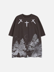 Cross Grove Cotton Graphic Tee