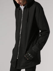 Dark Zip Up Cloak Cape Oversize Wizard Coat