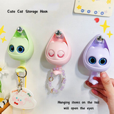 Lindo gancho para guardar artículos diversos con forma de gatito