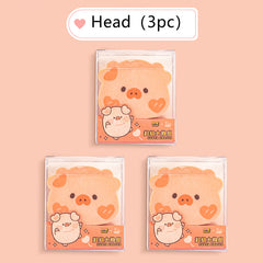 Niedliche Radiergummis mit Cartoon-Schwein