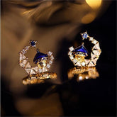 Moon Castle Fairy Tale Earrings