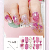 Gradient Constellation Nail Sticker