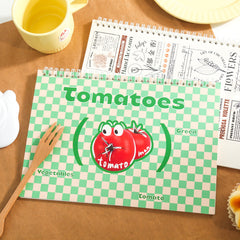 Libro de papel de liberación a doble cara de la serie Food