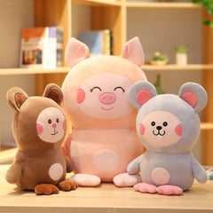 Peluches de animales con forma de pata de pato