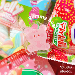 Niedliche Cartoon-Acryl-Clips