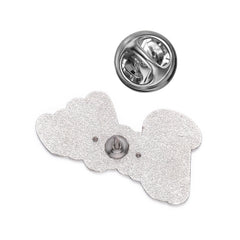 Pines de letras rosas para niñas