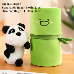 Kawaii Bambusrohr Panda Plüschtier
