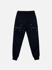 Patchwork Pockets Cargo Pants