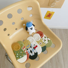 Kurze Sommerfruchtsocken