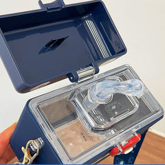 Shark Built-in Straw Water Bottle