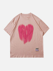 Foam Letter Love Print Tee