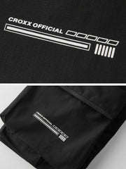 Combat Patchwork Pockets Nylon Shorts