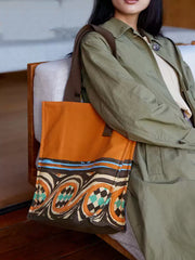 Ethnic Print Large Capacity Shoulder Bags QN010