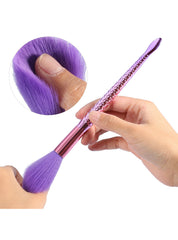 7pcs Fish Scales Makeup Brushes Set Face