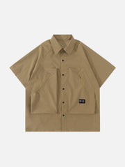 Big Pocket Zipper Shirt