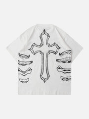 Cross Cotton Graphic Tee