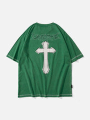 Cross Washed Graphic Tee