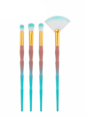 10Pcs/kit Makeup Brushes Rainbow Face Foundation