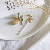 Pendientes de lazo asimétrico