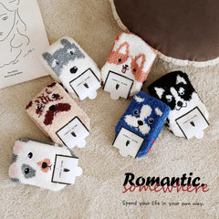 Cartoon Dogs Floor Socks