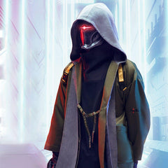 Cyberpunk Ninja Functional Cardigan Hoodies