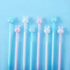 Crystal Bunny Gel Pen-3pcs