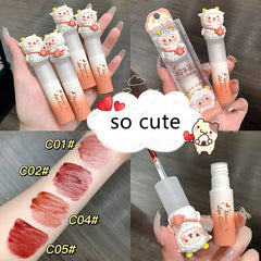 Brillo labial en bruma de agua Fufu de oveja lechera