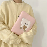Cute Bear Ipad Laptop Bag