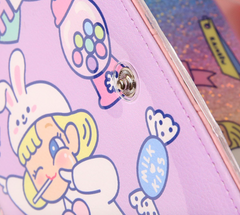 A6-Tagebuch mit transparentem Einband