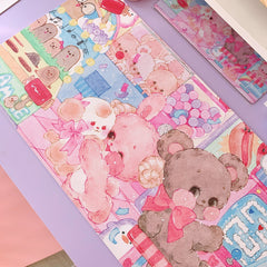 Alfombrilla de ratón grande de PU para videojuegos Showa