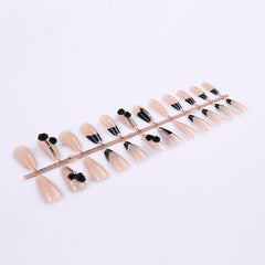 【Z139】 Tragbare Nägel, fertige Maniküre