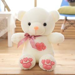 Oso de peluche de 45 a 110 cm para pareja, muñeco de peluche con forma de corazón, suave, regalo de Año Nuevo para novia o novio.