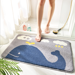 New Cartoon Animal Flocking Carpet