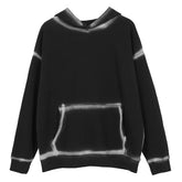 Spray Dye Washed Hoodies