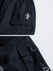 "Streamer Buckle" Cargo Pants