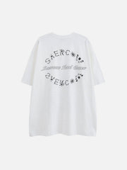 Flower Plant Letters Bombing Graphic Tee