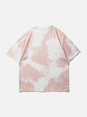 Blue Sky Puzzle Print Cotton Tee