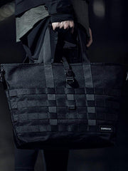 Functional Woven Shoulder Messenger Bag