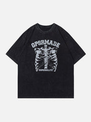 Skeleton Washed Graphic Tee