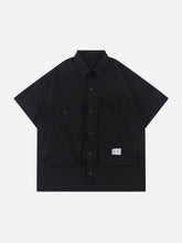 Big Pocket Zipper Shirt