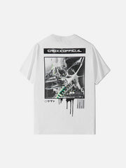 Function Dark Print Cotton Tee