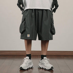 Detachable Apron Cargo Shorts