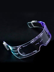Cyberpunk Cool Wireless LED Glasses