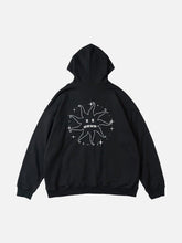 Circus Sun Print Hoodie